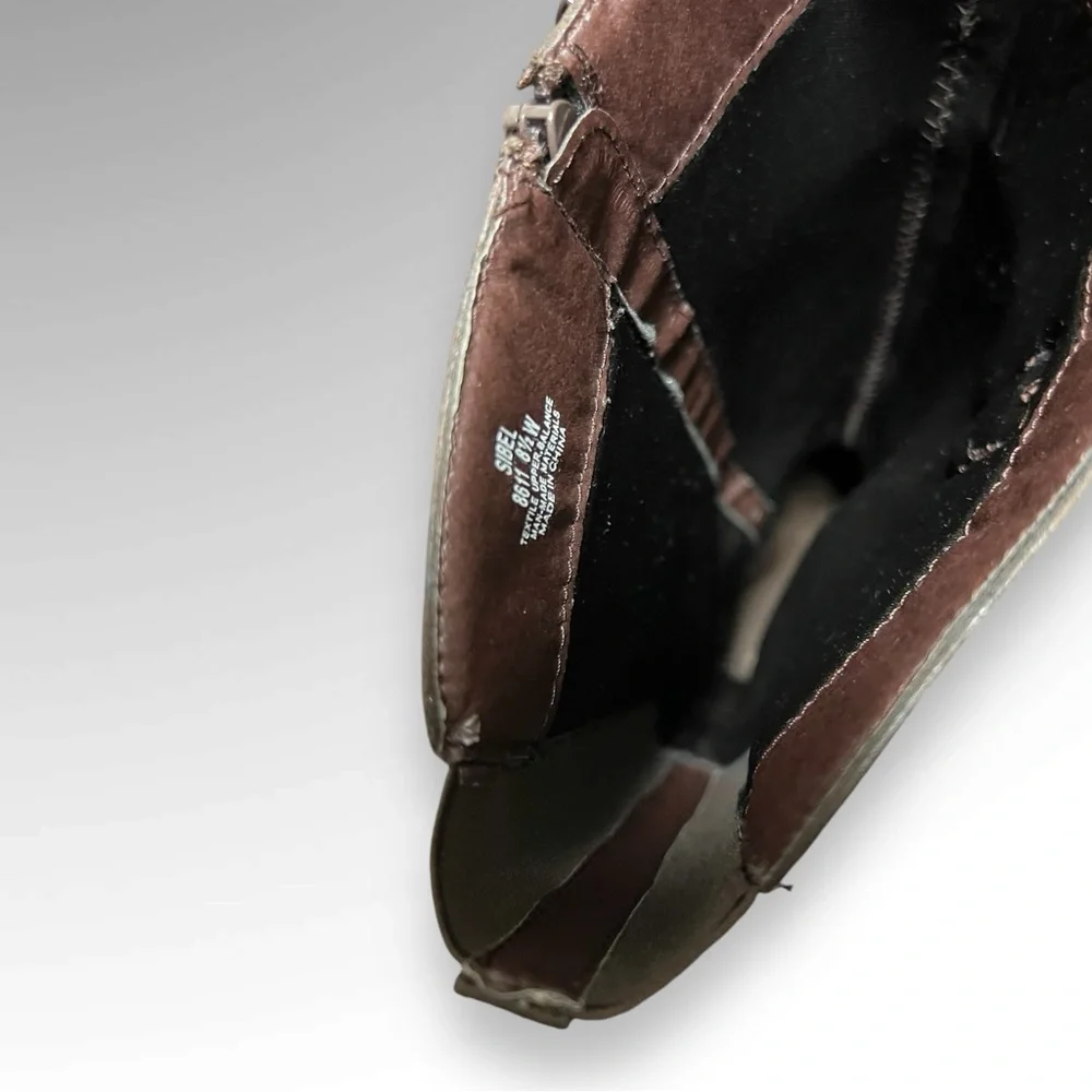 Cloudwalkers Sibel Tall Wedge Boot 8 1/2 Wide